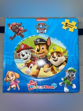 Nickelodeon PAW Patrol My First Puzzle Book by Phidal - EXCELLENT CONDITION